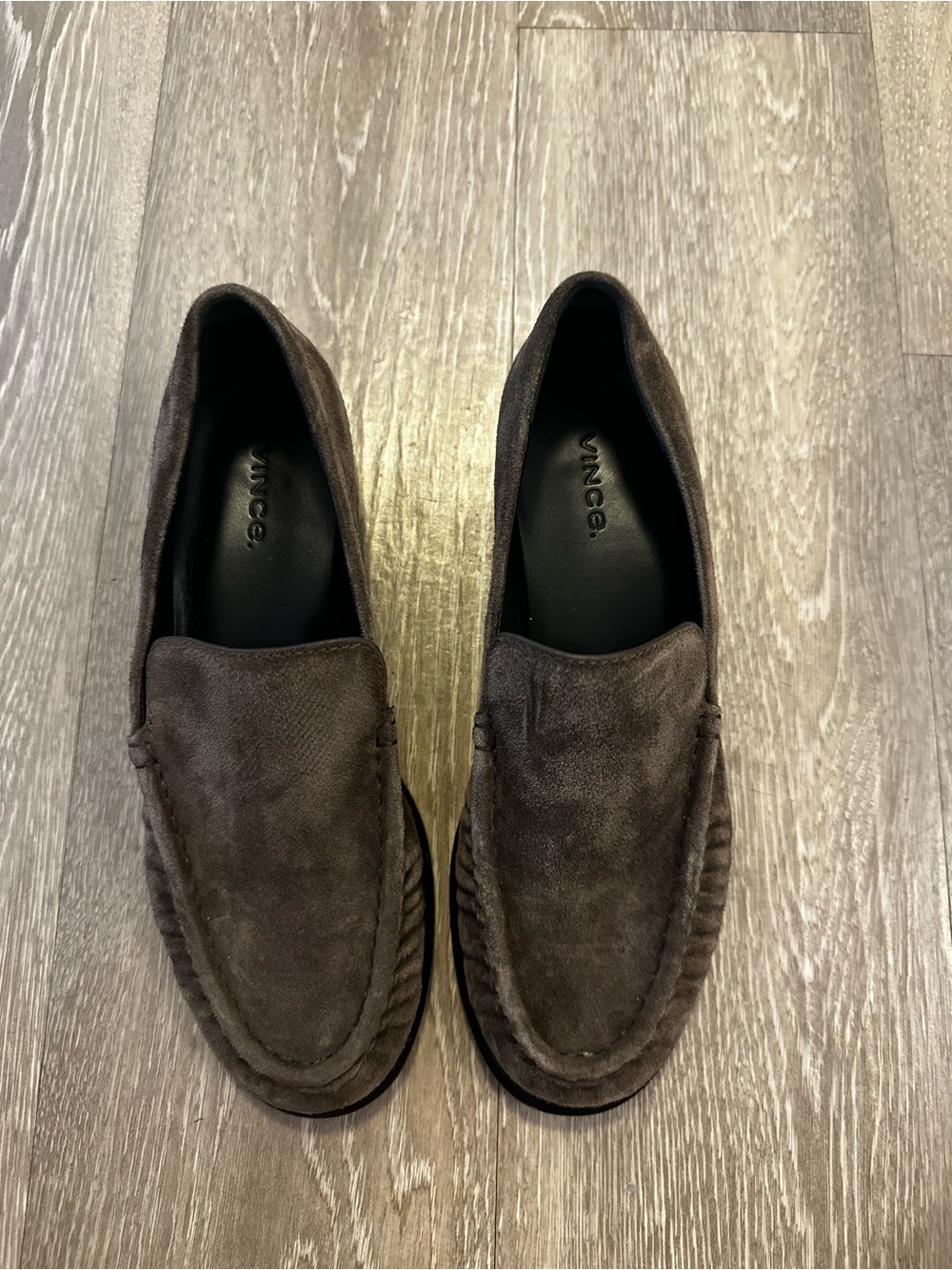 Vince Nora Suede Loafers - Picture 2 of 4